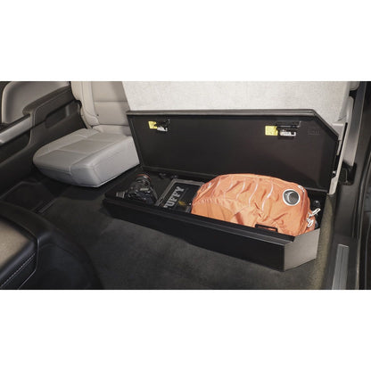 TUFFY Compact Underseat Lockbox for 2007-2019 Chevy Silverado 1500-3500 / GMC Sierra 1500-3500
