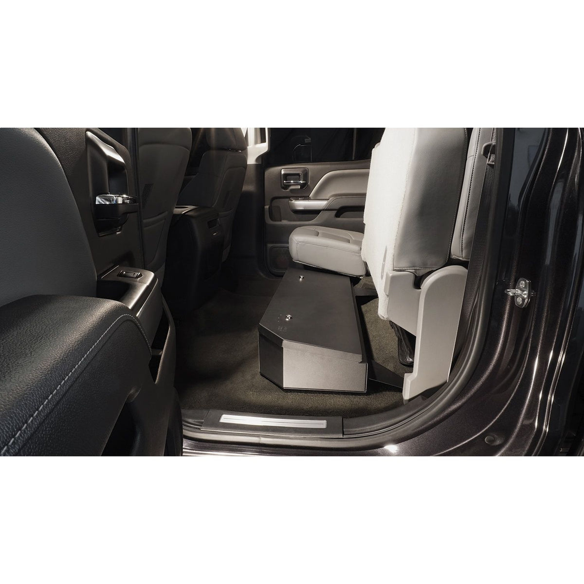 TUFFY Compact Underseat Lockbox for 2007-2019 Chevy Silverado 1500-3500 / GMC Sierra 1500-3500