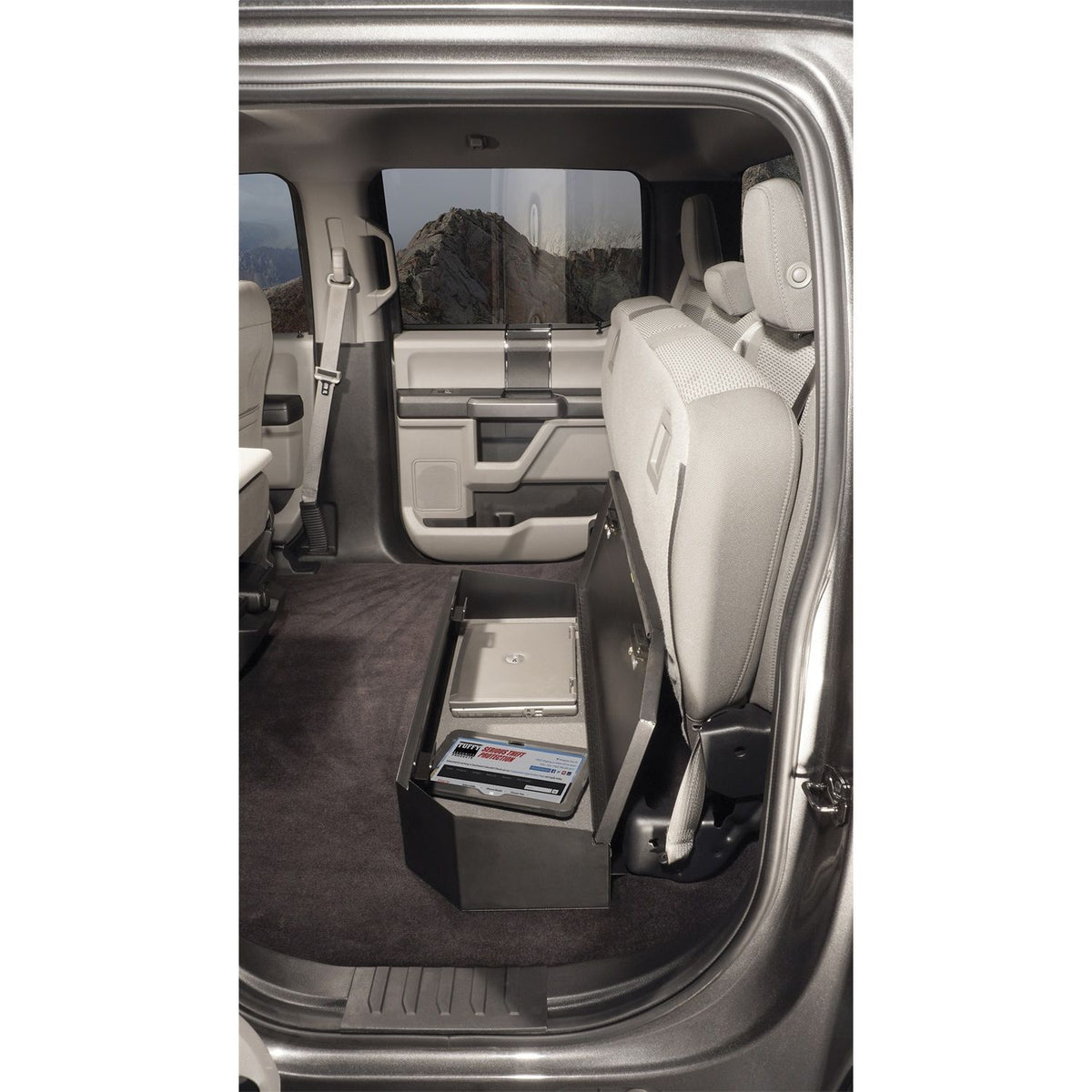 TUFFY Compact Underseat Lockbox for 2015-2026 Ford F-150 / 2017-2024 Ford F-350 / 2017-2026 Ford F-250
