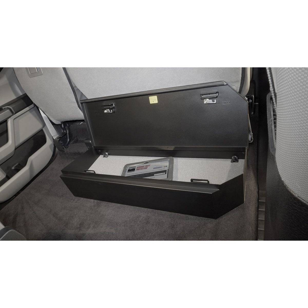 TUFFY Compact Underseat Lockbox for 2015-2026 Ford F-150 / 2017-2024 Ford F-350 / 2017-2026 Ford F-250