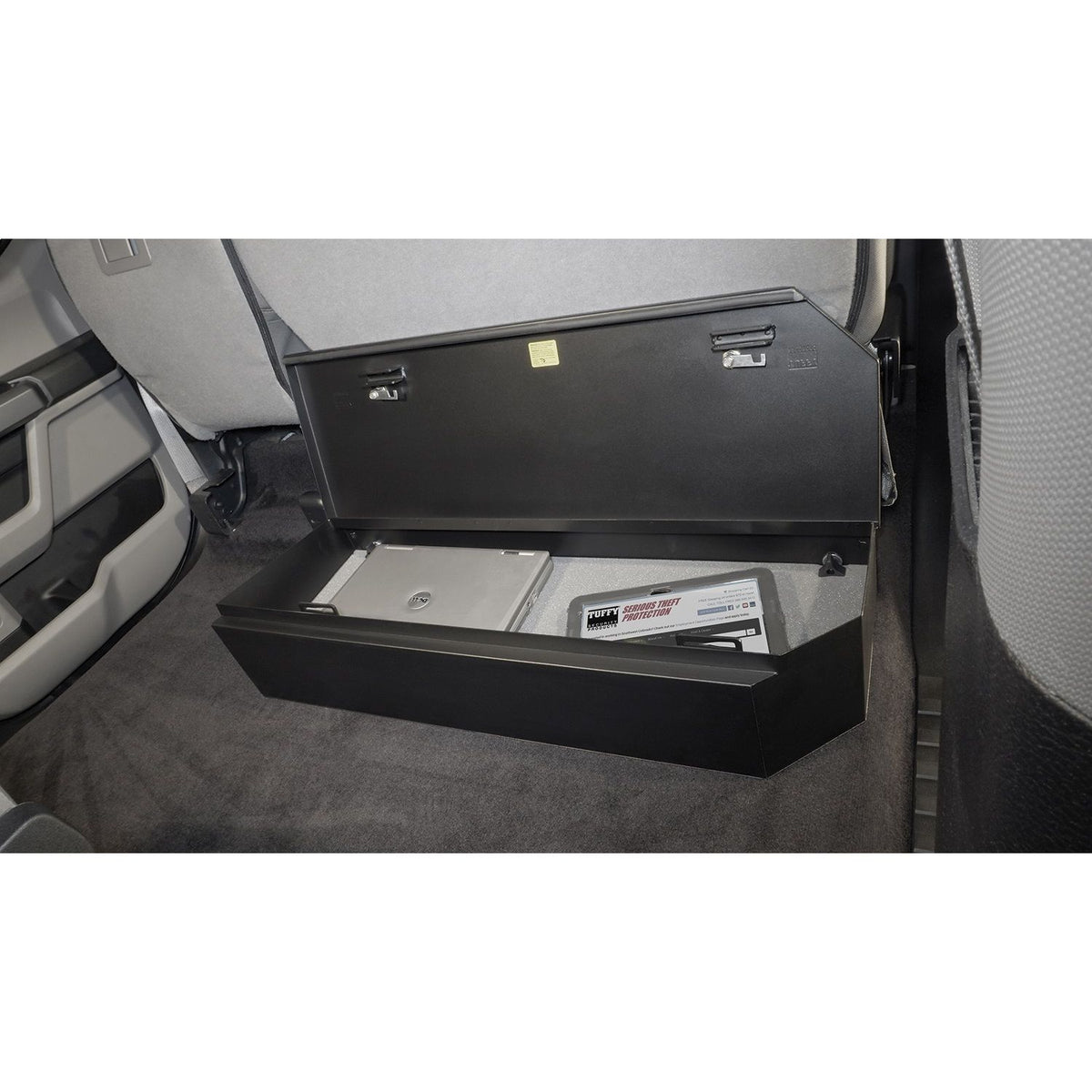 TUFFY Compact Underseat Lockbox for 2015-2026 Ford F-150 / 2017-2024 Ford F-350 / 2017-2026 Ford F-250