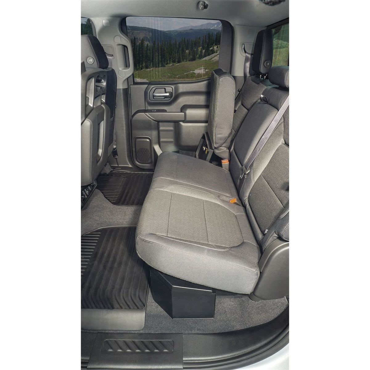 TUFFY Compact Underseat Lockbox for 2019-2026 Chevy Silverado 1500 / 2019-2026 GMC Sierra 1500 / 2020-2024 Chevy Silverado