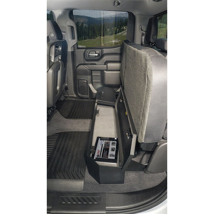 TUFFY Compact Underseat Lockbox for 2019-2026 Chevy Silverado 1500 / 2019-2026 GMC Sierra 1500 / 2020-2024 Chevy Silverado
