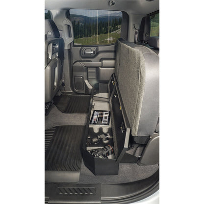 TUFFY Compact Underseat Lockbox for 2019-2026 Chevy Silverado 1500 / 2019-2026 GMC Sierra 1500 / 2020-2024 Chevy Silverado
