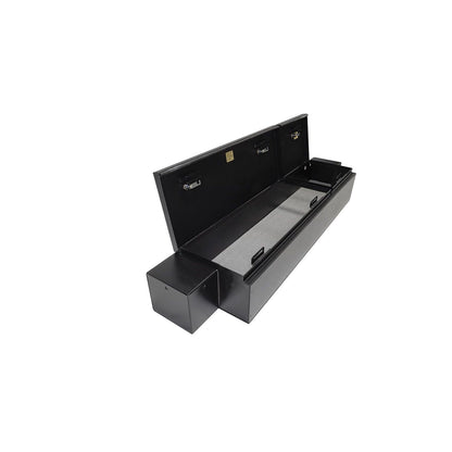 TUFFY | 2019-2026 Ram 1500 | Compact Underseat Lockbox | Black | Rear | 353-01