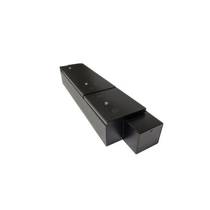TUFFY | 2019-2026 Ram 1500 | Compact Underseat Lockbox | Black | Rear Seat | 3-Digit Combo | 353-01-A