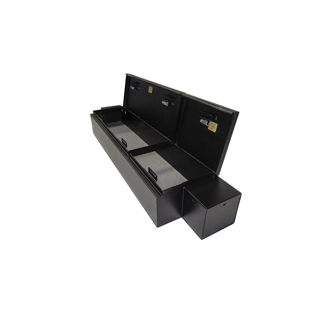 TUFFY | 2019-2026 Ram 1500 | Compact Underseat Lockbox | Black | Rear Seat | 3-Digit Combo | 353-01-A