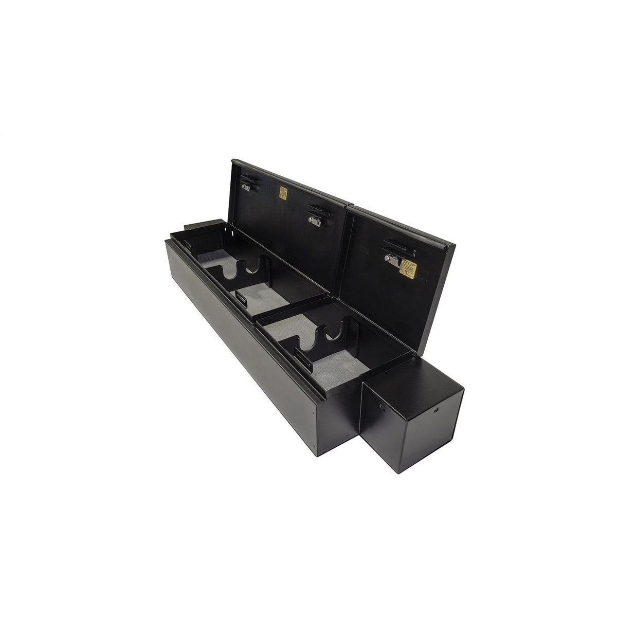 TUFFY | 2019-2026 Ram 1500 | Compact Underseat Lockbox | Black | Rear Seat | 3-Digit Combo | 353-01-A