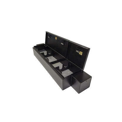 TUFFY | 2019-2026 Ram 1500 | Compact Underseat Lockbox | Black | Rear Seat | 3-Digit Combo | 353-01-A