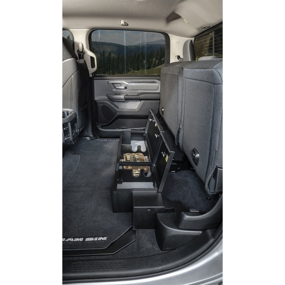 TUFFY Compact Underseat Lockbox for 2019-2026 Ram 1500