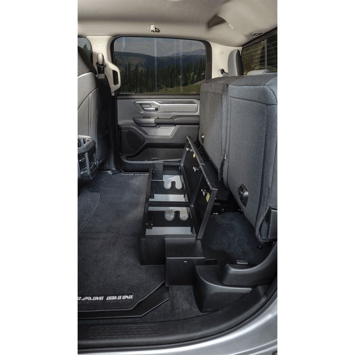 TUFFY Firearm Divider Kit For Underseat Lockbox for 2019-2024 Ram 1500