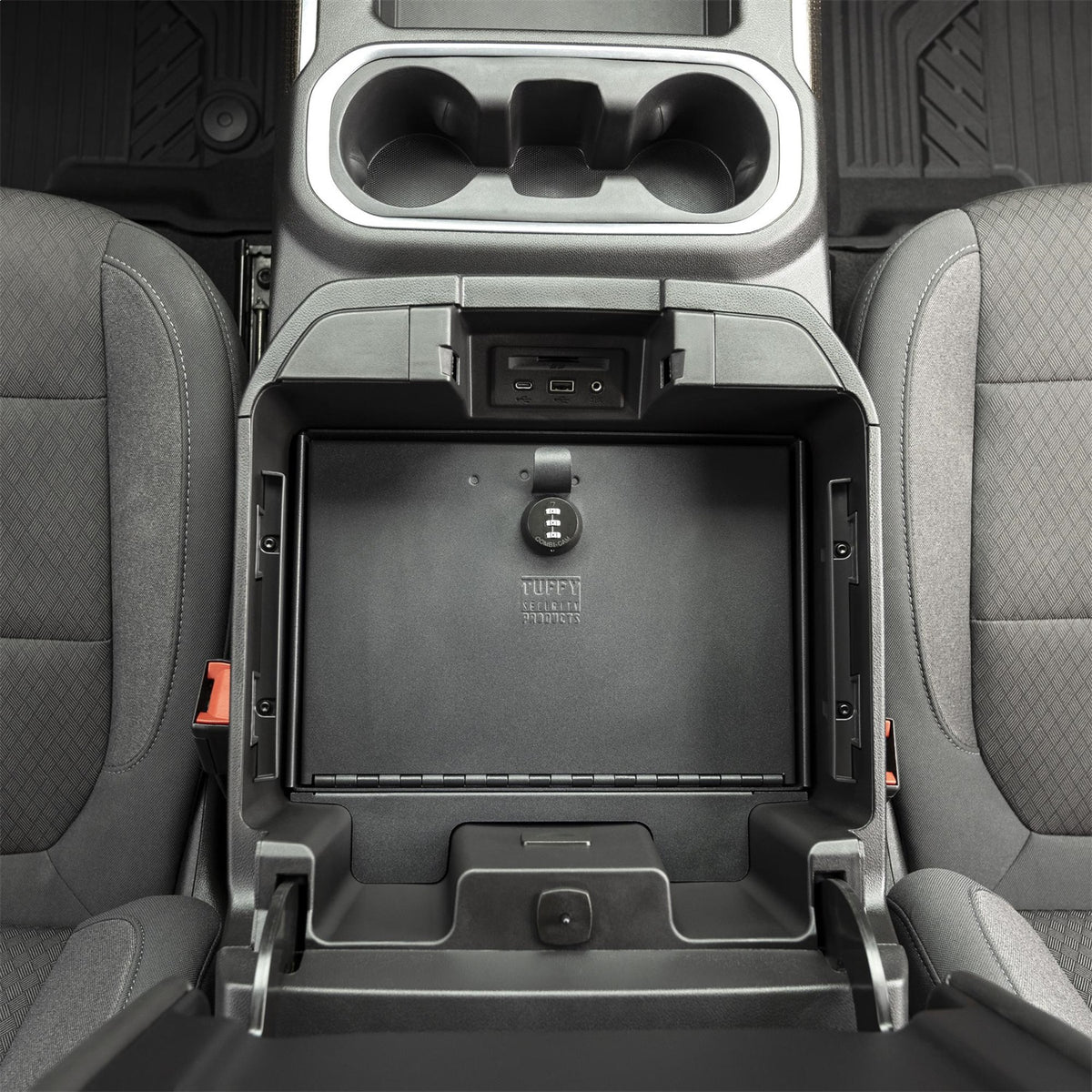 TUFFY Security Console Insert for 2019-2026 Chevy Silverado 1500 / 2019-2026 GMC Sierra 1500 / 2020-2024 Chevy Silverado