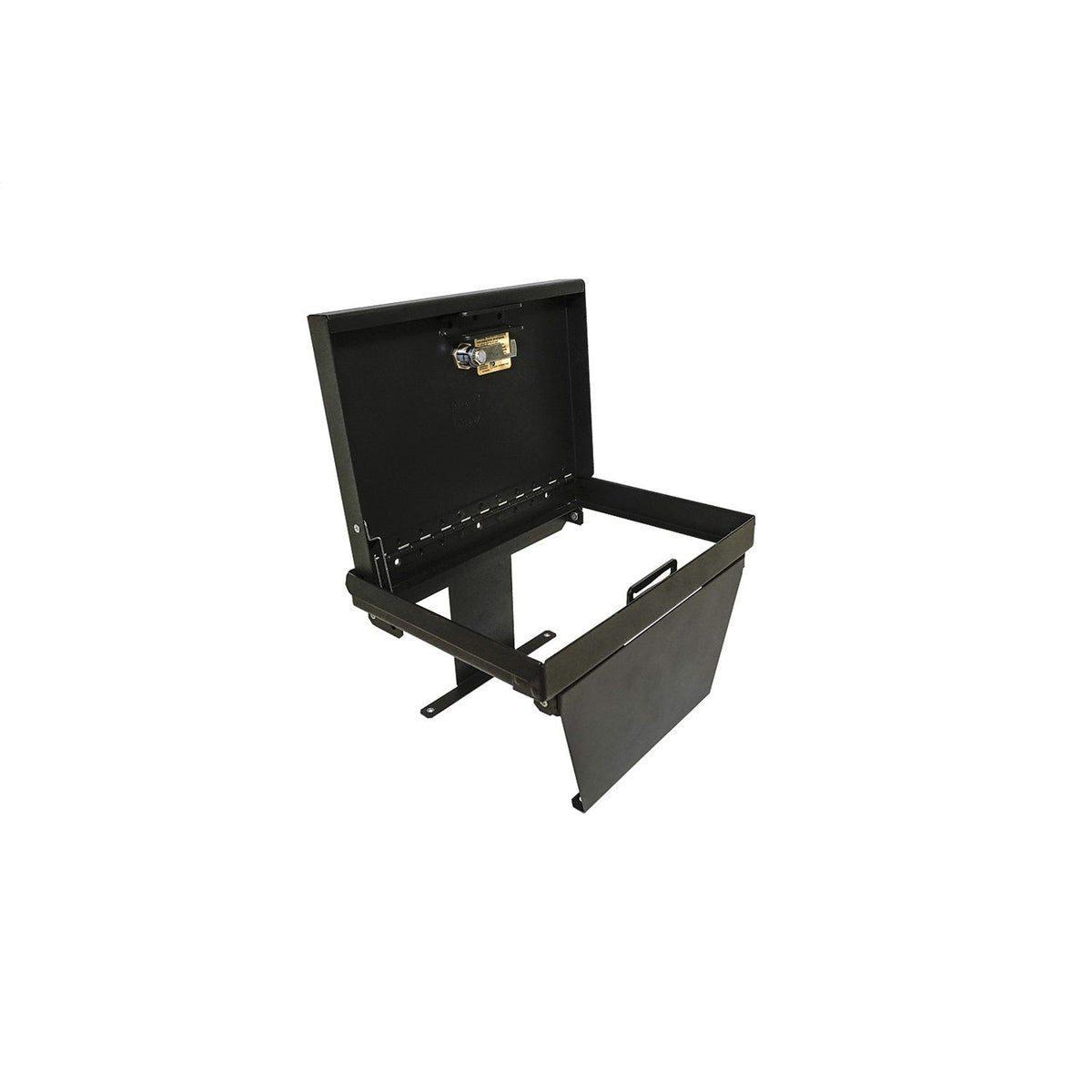TUFFY | 2019-2026 Chevy Silverado 1500 / 2019-2026 GMC Sierra 1500 / 2020-2024 Chevy Silverado 2500-3500 / GMC Sierra 2500-3500 | Security Console Insert | Black | 3-Digit Combo | w/ Flow-Thru Console | 356-01-A