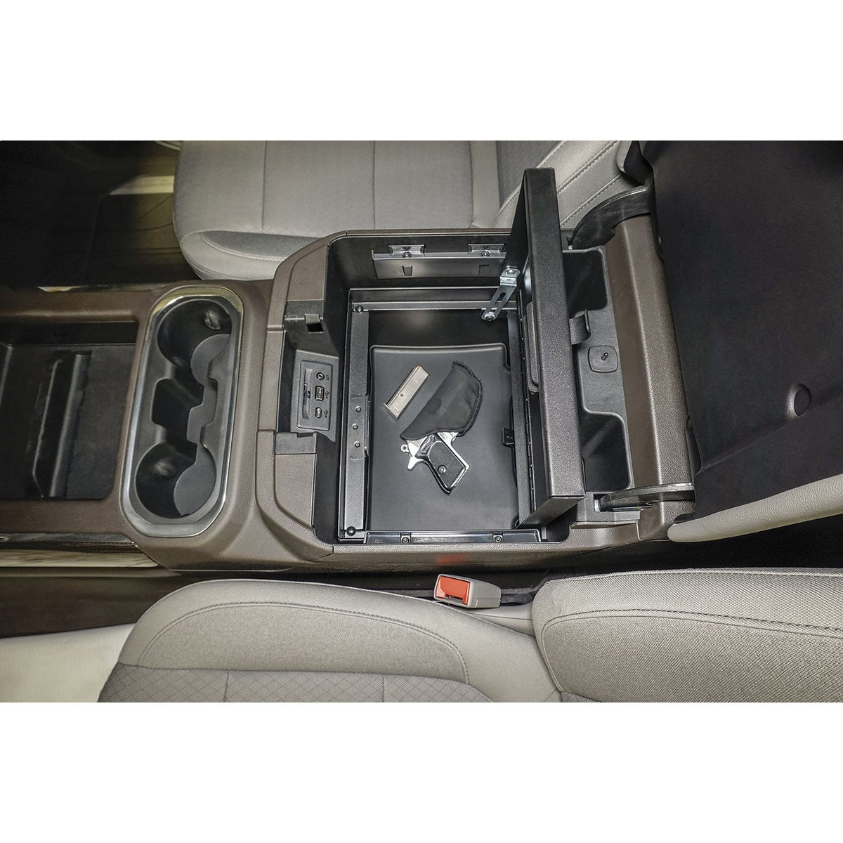 TUFFY Security Console Insert for 2019-2026 Chevy Silverado 1500 / 2019-2026 GMC Sierra 1500 / 2020-2024 Chevy Silverado