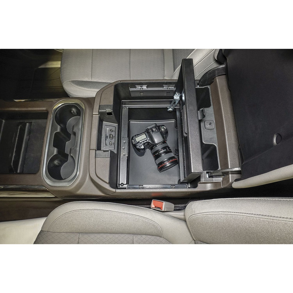 TUFFY Security Console Insert for 2019-2026 Chevy Silverado 1500 / 2019-2026 GMC Sierra 1500 / 2020-2024 Chevy Silverado