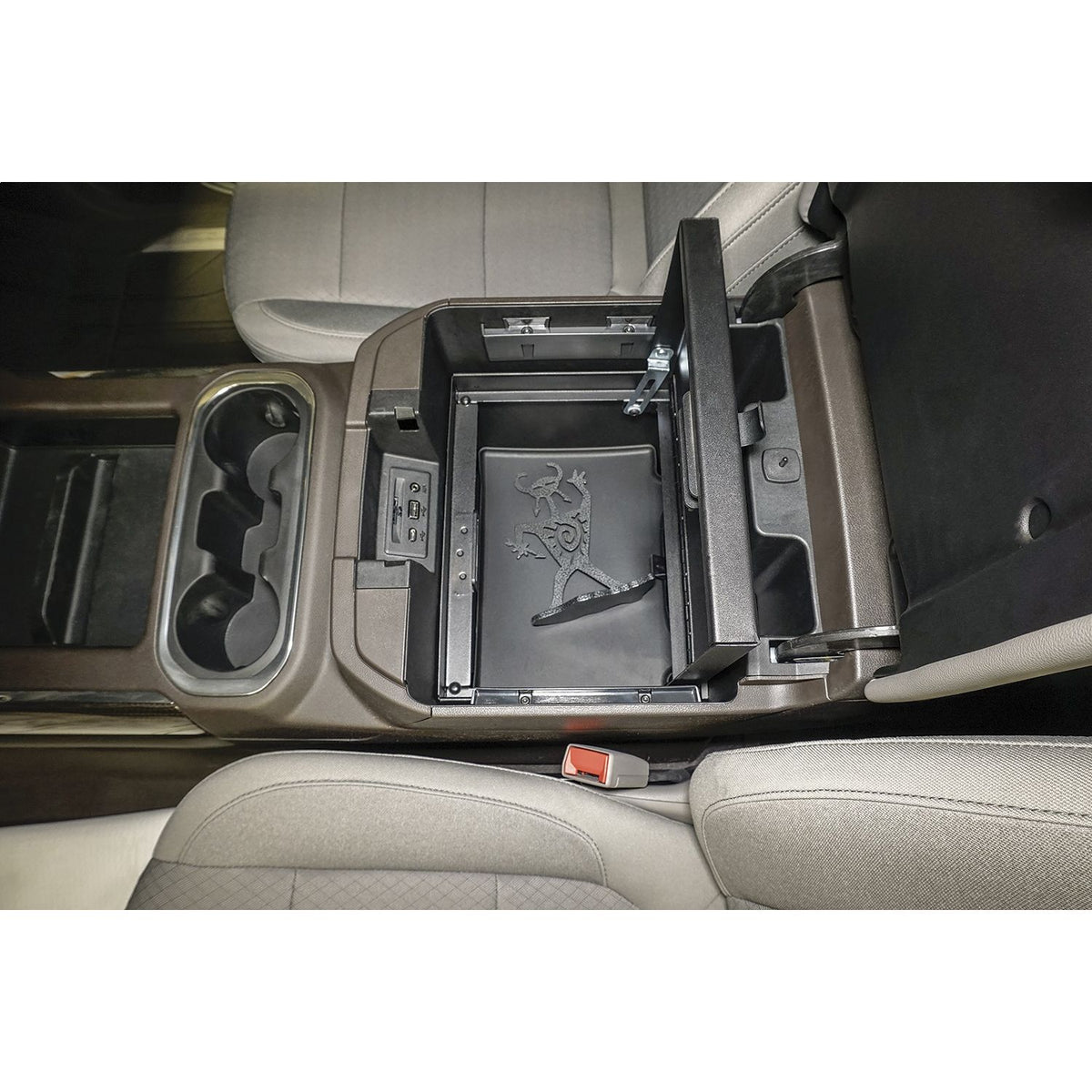 TUFFY Security Console Insert for 2019-2026 Chevy Silverado 1500 / 2019-2026 GMC Sierra 1500 / 2020-2024 Chevy Silverado