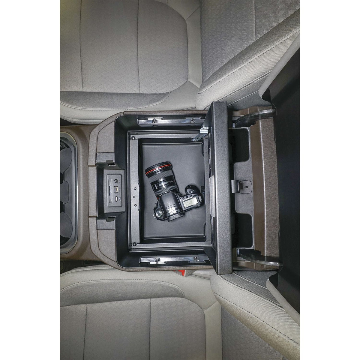 TUFFY Security Console Insert for 2019-2026 Chevy Silverado 1500 / 2019-2026 GMC Sierra 1500 / 2020-2024 Chevy Silverado