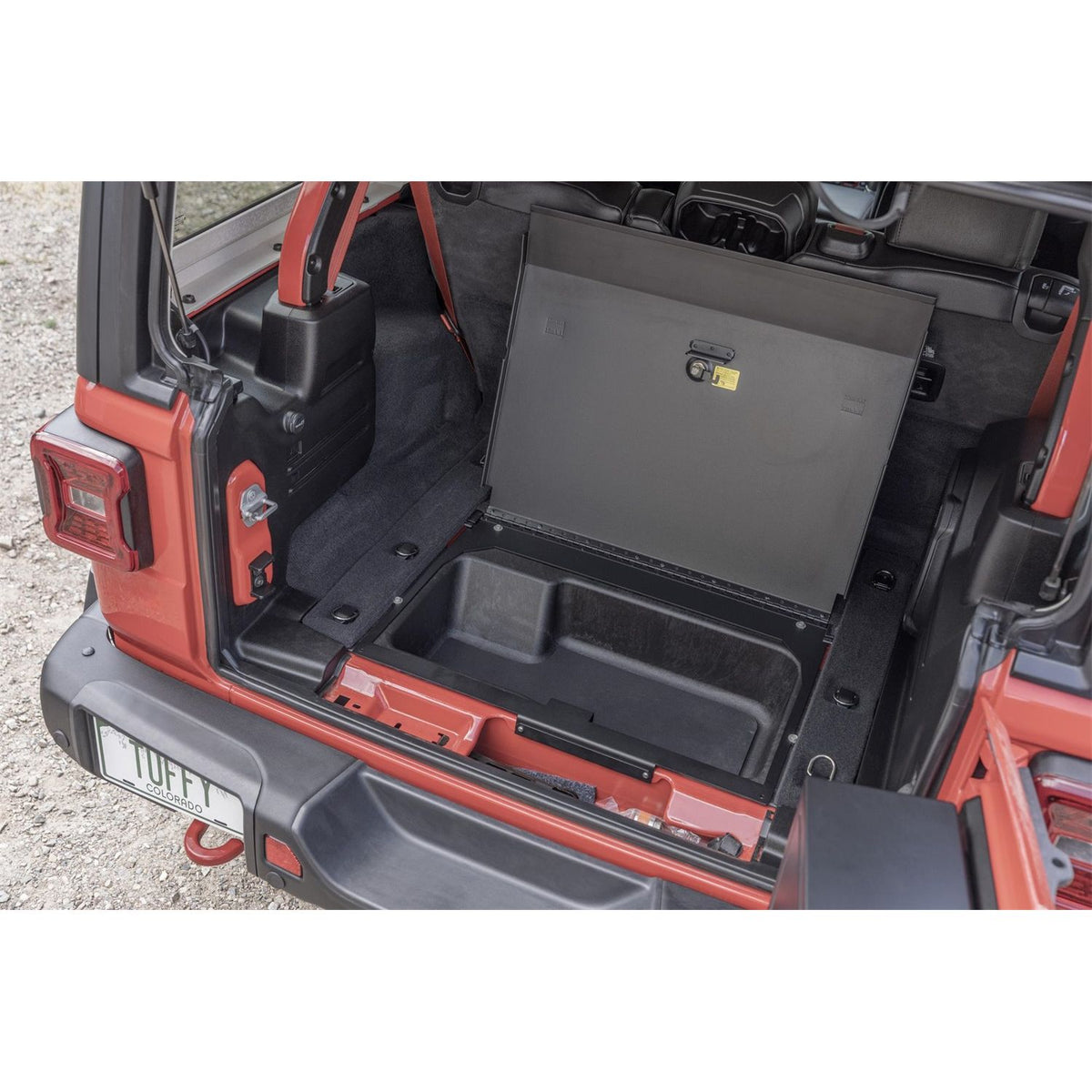 TUFFY In-Floor Locking Cargo Lid for 2018-2026 Jeep Wrangler JL
