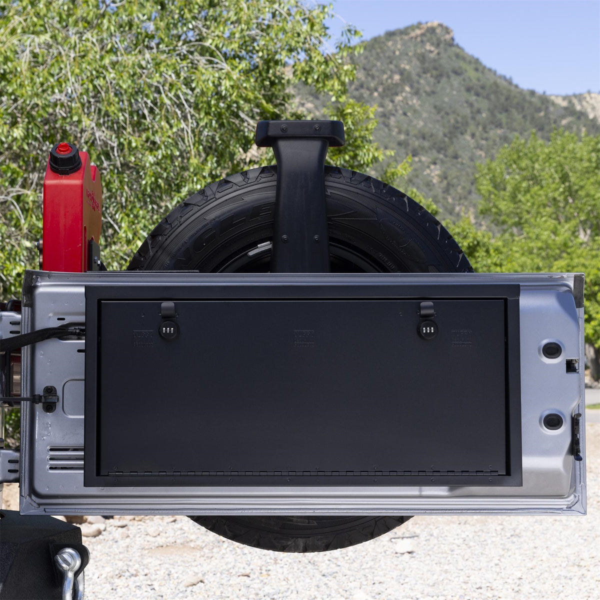 TUFFY Tailgate Lockbox for 2007-2018 Jeep Wrangler JK