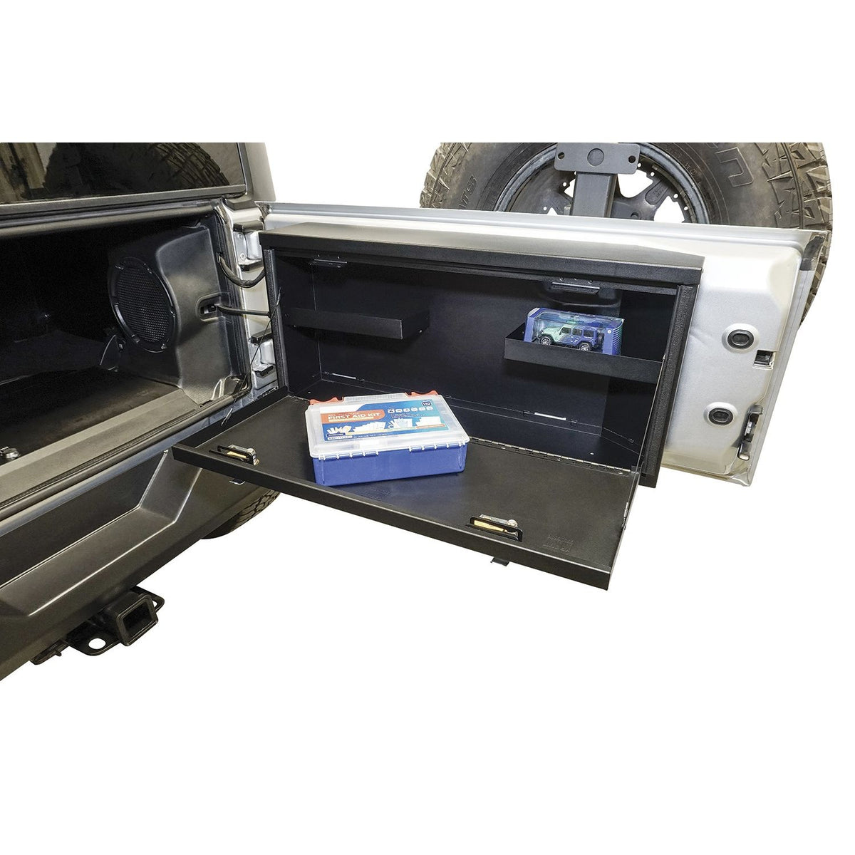 TUFFY Tailgate Lockbox for 2007-2018 Jeep Wrangler JK
