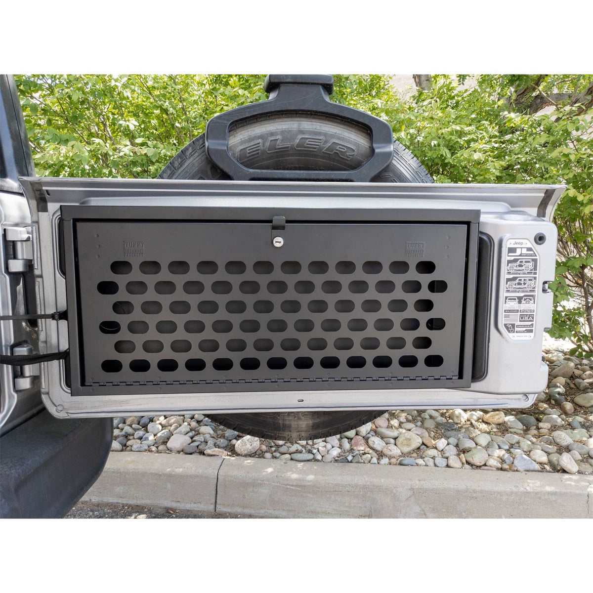 TUFFY Tailgate Lockbox for 2018-2026 Jeep Wrangler JL
