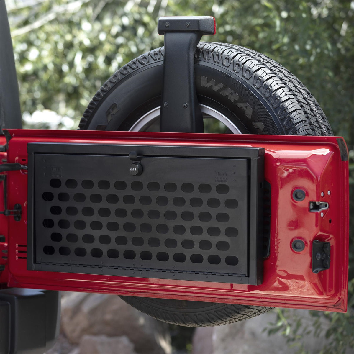 TUFFY Tailgate Lockbox for 2007-2018 Jeep Wrangler JK