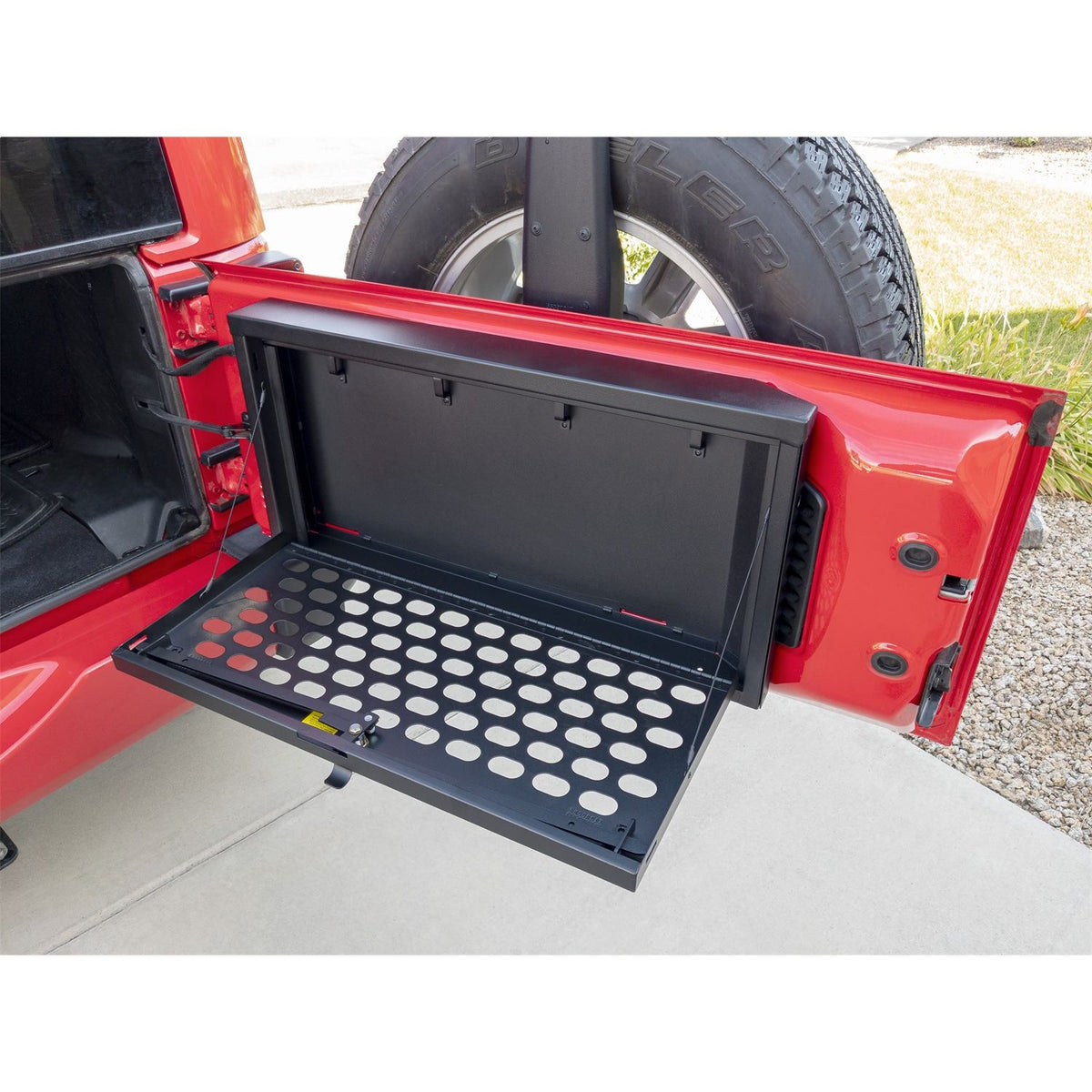 TUFFY Tailgate Lockbox for 2007-2018 Jeep Wrangler JK