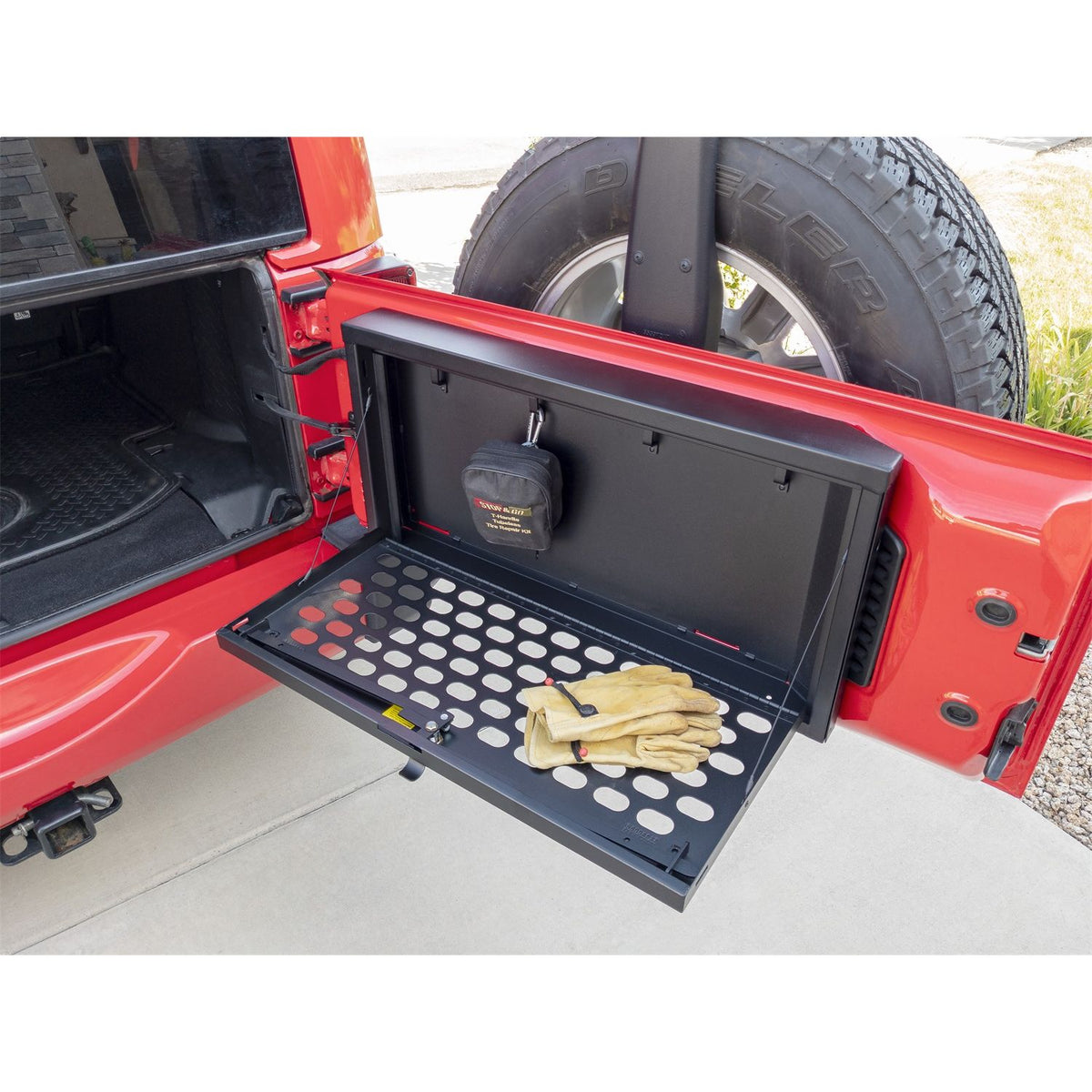 TUFFY Tailgate Lockbox for 2007-2018 Jeep Wrangler