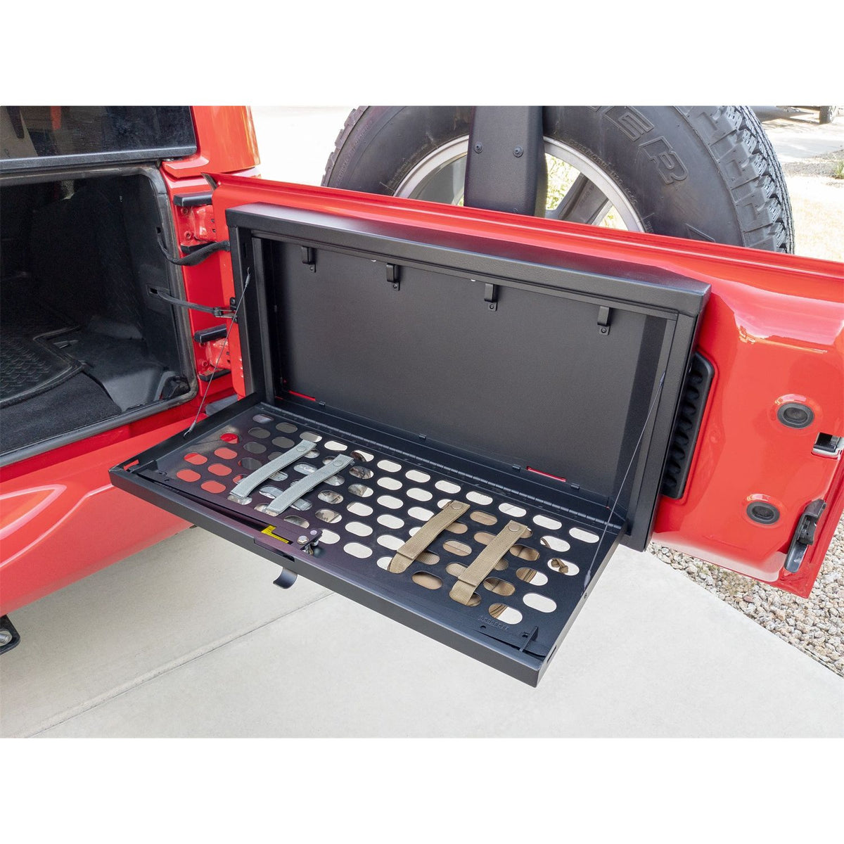 TUFFY Tailgate Lockbox for 2007-2018 Jeep Wrangler JK