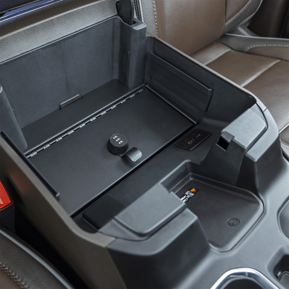 TUFFY Console Safe for 2021-2024 Chevy Silverado 2500-3500 / GMC Sierra 2500-3500 / 2021-2026 Chevy Silverado 1500 /