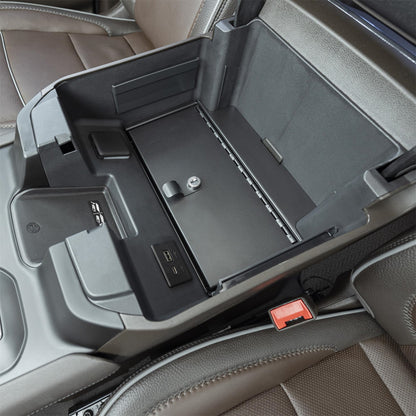 TUFFY Console Safe for 2021-2024 Chevy Silverado 2500-3500 / GMC Sierra 2500-3500 / 2021-2026 Chevy Silverado 1500 /