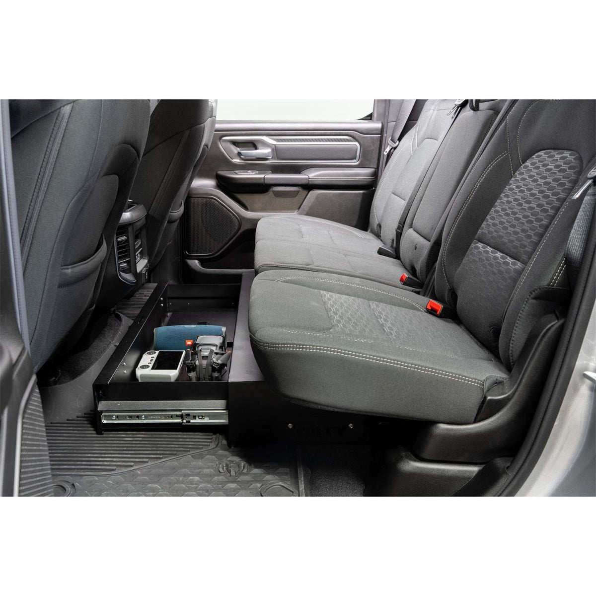 TUFFY | 2012-2024 Ram 1500 Classic | Underseat Drawer | Black | Key Lock | 44002-01-01