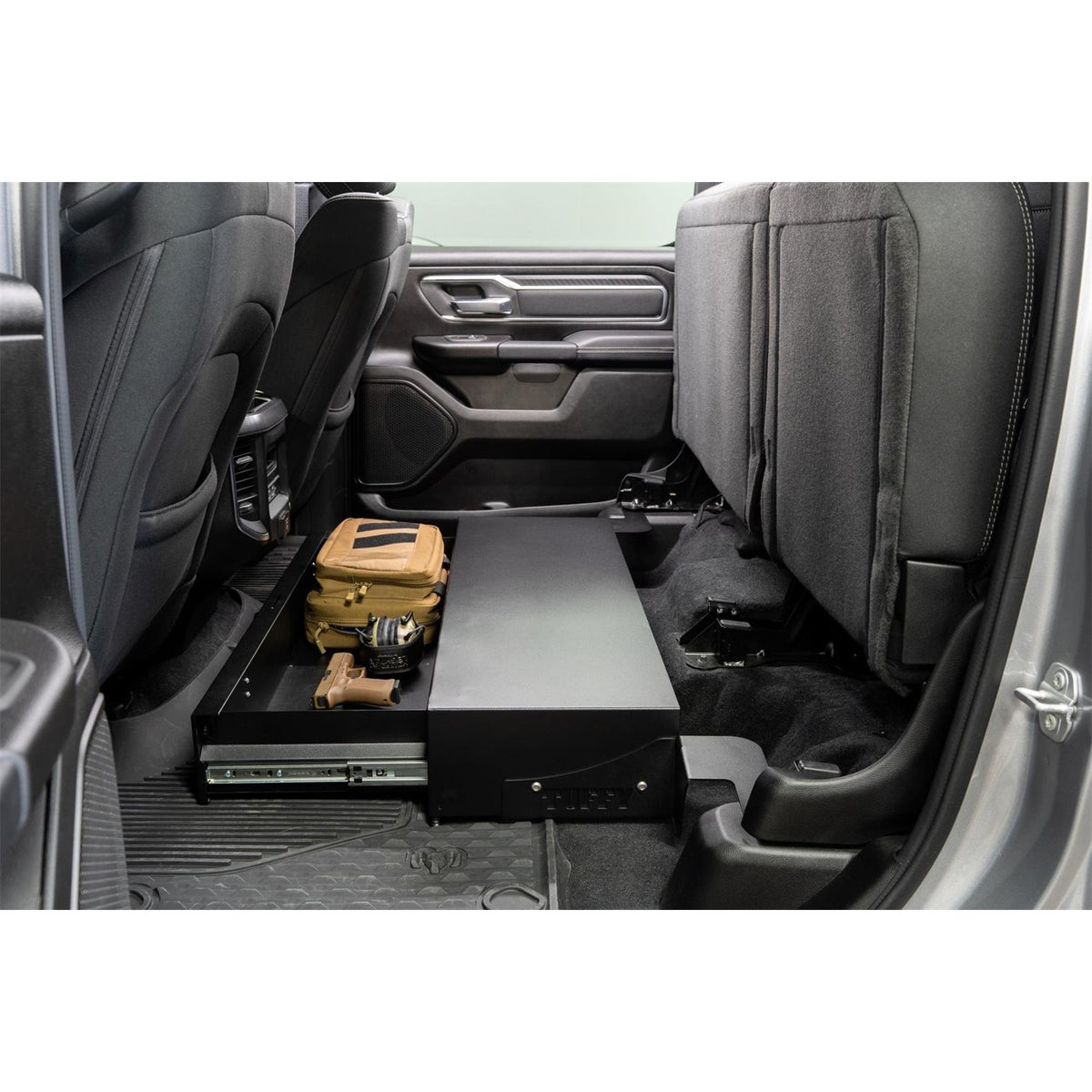 TUFFY | 2012-2024 Ram 1500 Classic | Underseat Drawer | Black | Combo Lock | 44002-01-03