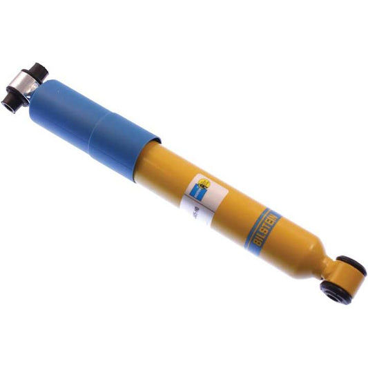 Bilstein B6 4600 - Suspension Shock Absorber 24-104050 close-up view, showcasing the monotube design and vibrant color.