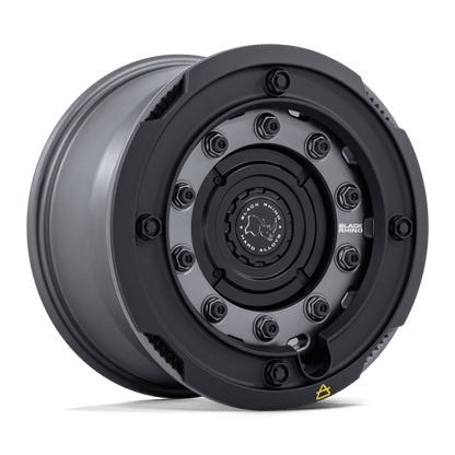 Black Rhino BR027 ARX Gun Black W/ Matte Black Ring wheel