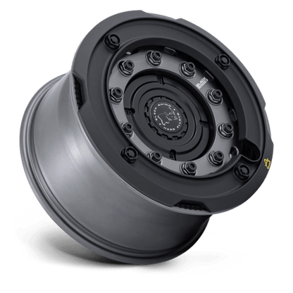 Black Rhino BR027 ARX Gun Black W/ Matte Black Ring wheel