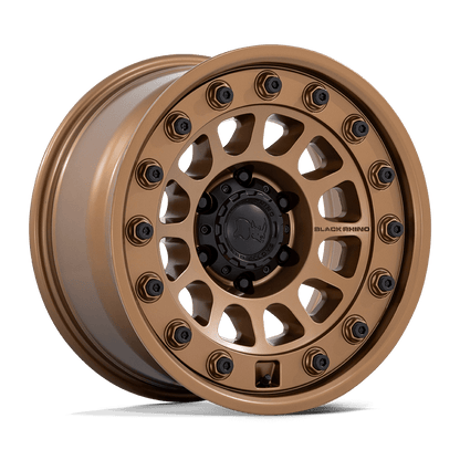 Black Rhino BR012 OUTBACK Matte Bronze wheel with a rugged full-face design for off-roading and utility.