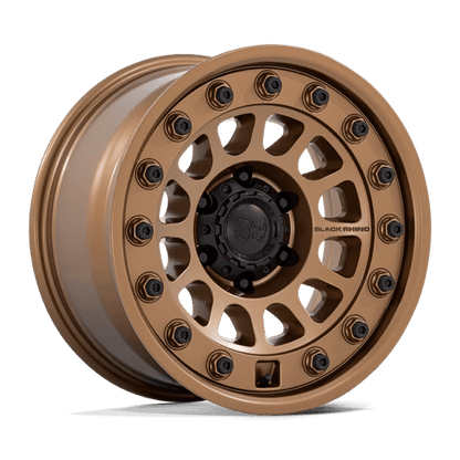 Black Rhino BR012 OUTBACK Matte Bronze utility wheel with full-face design for off-roading and easy cleaning.