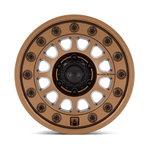 Black Rhino BR012 OUTBACK Matte Bronze wheel with full-face design and easy-to-clean surface