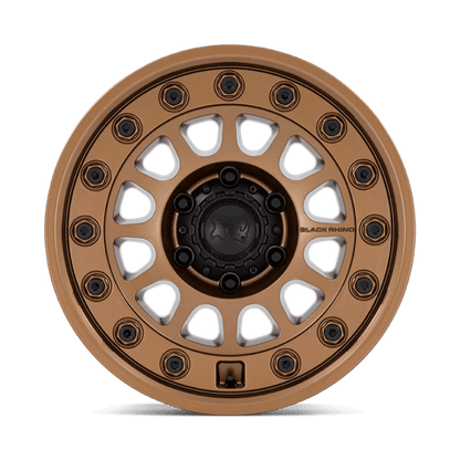 Black Rhino BR012 OUTBACK Matte Bronze wheel with full-face design and easy-to-clean surface