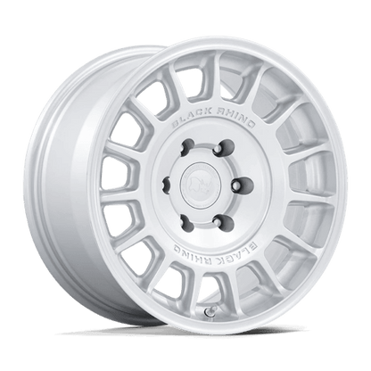 Black Rhino BR015 VOLL Hyper Silver wheel showcasing precision Flow Formed Technology design.