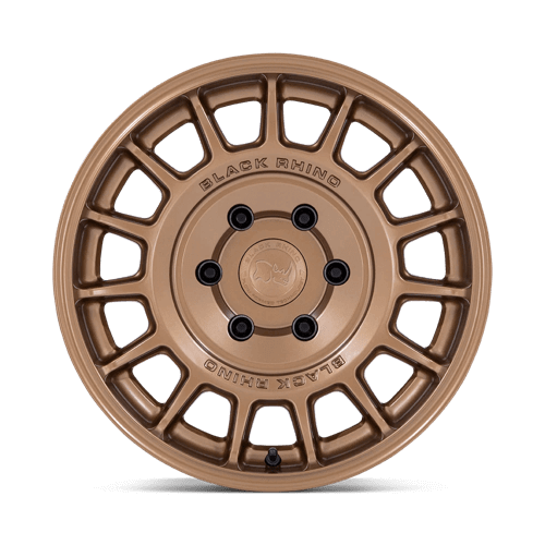 Black Rhino BR015 VOLL Matte Bronze wheel showcasing a stylish multi-spoke design in matte bronze finish.