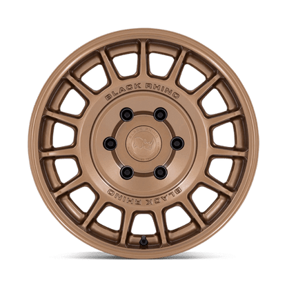 Black Rhino BR015 VOLL Matte Bronze wheel showcasing a stylish multi-spoke design in matte bronze finish.