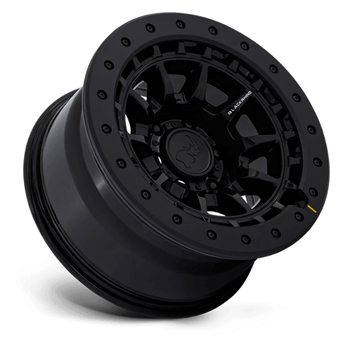 Black Rhino BR016 TUSK Gloss Black wheel showcasing off-road capability and stylish design.
