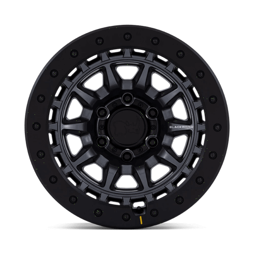 Black Rhino BR016 TUSK Matte Gunmetal wheel showcasing its durable design and sleek finish.