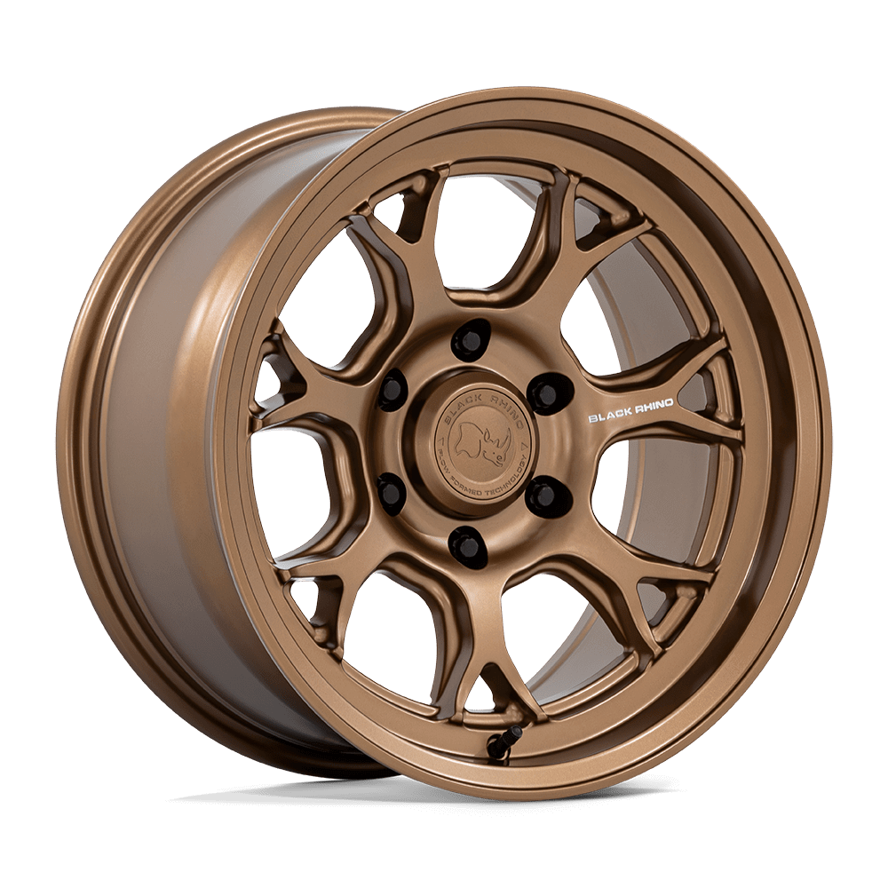 Black Rhino BR017 ETOSHA Matte Bronze wheel showcasing its bold Y-spoke design and concave profile.