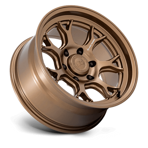 Black Rhino BR017 ETOSHA Matte Bronze wheel showcasing its unique Y-spoke design and bold matte bronze finish.
