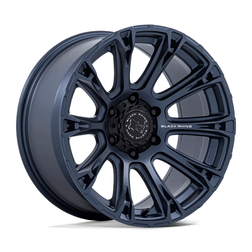 Black Rhino BR020 DIAMONDBACK Metallic Blue wheel showcasing stylish and performance-oriented design.
