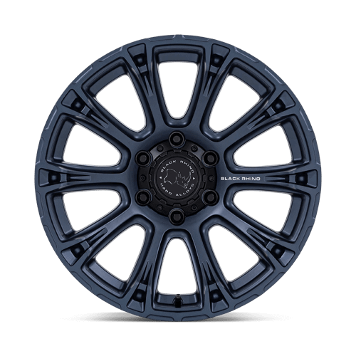 Black Rhino BR020 DIAMONDBACK Metallic Blue wheel designed for light-duty pickups and SUVs.