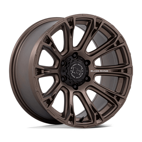 Black Rhino BR020 DIAMONDBACK Burnt Bronze wheel, designed for off-road enthusiasts and stylish performance.
